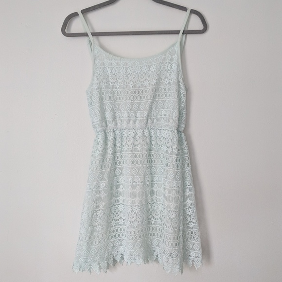 H&M Dresses & Skirts - H&M Divided Mint Lace Dress
